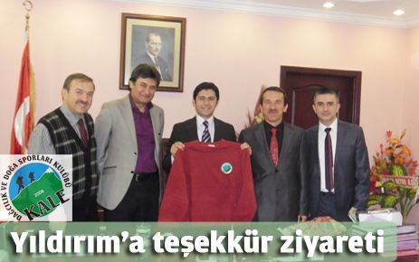 Kale Dağcılık`tan Yıldırım?a ziyaret