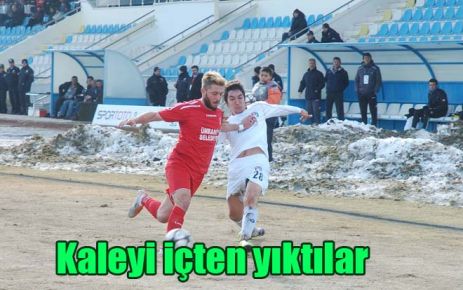 Kaleyi içten yıktılar 