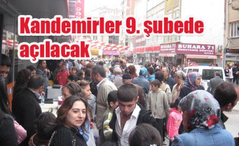 KANDEMİRLER 9. ŞUBEDE AÇILACAK 