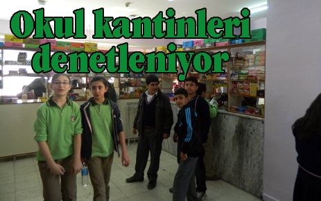 Kantinler ve yemekhaneler denetleniyor