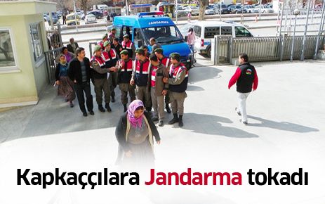 Kapkaççılara Jandarma Tokadı