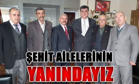 KARTAL, ?ŞEHİT AİLELERİNİN YANINDAYIZ?