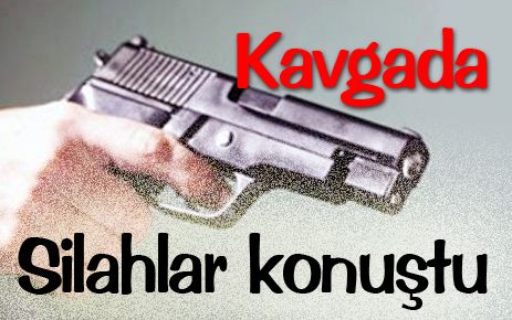 Kavgada silahlar konuştu