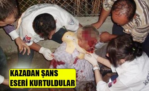 KAZADAN ŞANS ESERİ KURTULDULAR