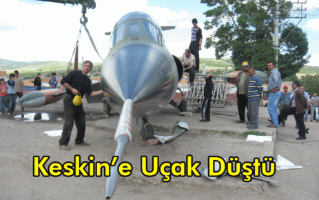 Keskin?e Uçak Düştü