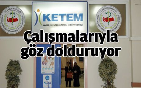KETEM çalışmaları göz dolduruyor
