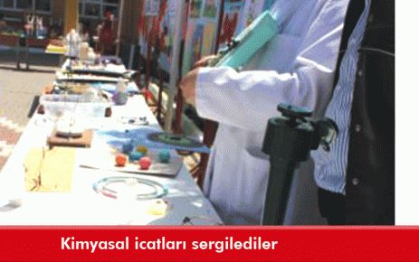 Kimyasal icatları sergilediler 