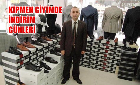 KİPMEN GİYİMDE İNDİRİM GÜNLERİ 