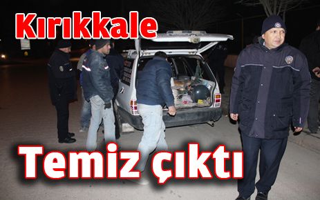 Kırıkkale temiz çıktı