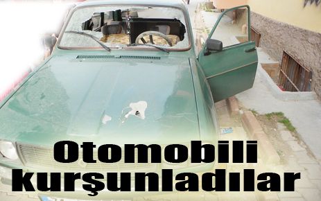 Kırıkkale?de araç kurşunlandı 