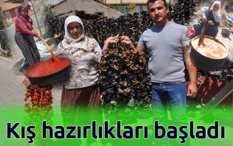 Kış hazırlıkları başladı