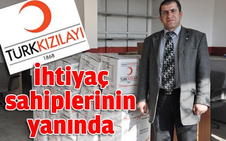Kızılay, ihtiyaç sahiplerinin yanında