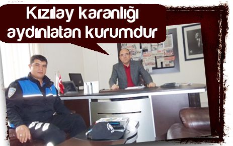 Kızılay karanlığı aydınlatan kurumdur