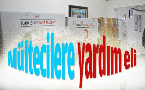 Kızılay?dan mültecilere yardım eli