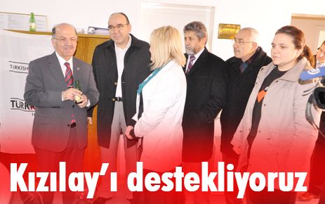Kızılay?ı destekliyoruz