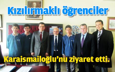 Kızılırmaklı öğrenciler, Karaismailoğlu?nu ziyaret etti