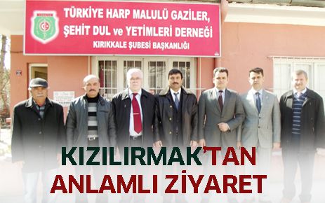 Kızılırmak?tan Anlamlı Ziyaret