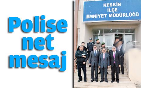 Kolat?tan polislere net mesaj