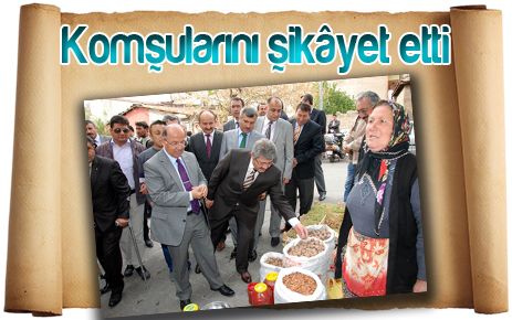 Komşularını şikâyet etti,gecekondusuna tapu istedi