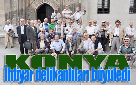 Konya ihtiyar delikanlıları büyüledi