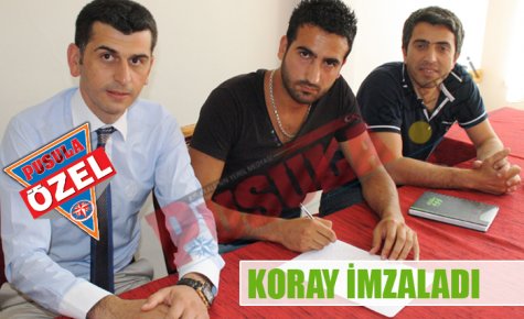 KORAY RESMEN GÖLCÜKSPOR?DA