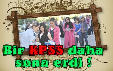 KPSS?ye 11 bin 200 kişi girdi