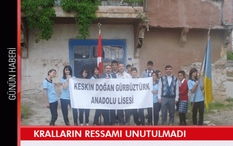 Kralların ressamı unutulmadı