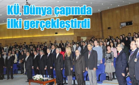 KÜ, Dünya çapında ilki gerçekleştirdi