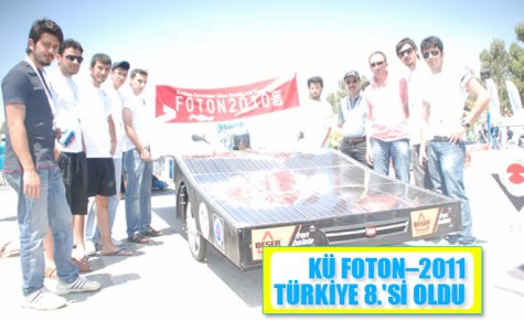 KÜ FOTON?2011 TÜRKİYE 8.`Sİ OLDU