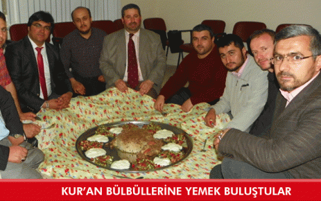 KUR?AN Bülbüllerine Yemek Buluştular