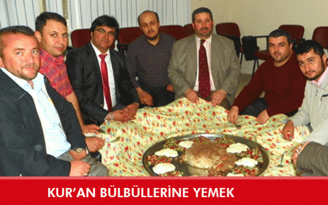 Kur?an bülbüllerine yemek