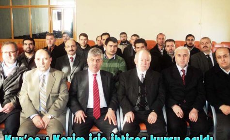 Kur?an-ı Kerim için ihtisas kursu açıldı