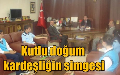 Kutlu doğum kardeşliğin simgesi