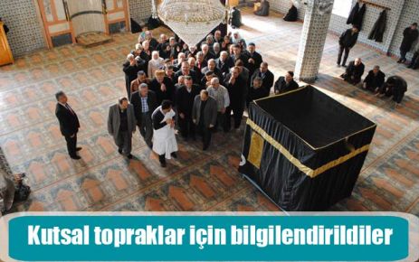 Kutsal topraklara gidecekler bilgilendirildi 