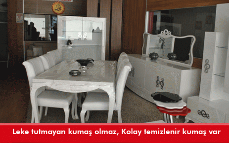 Leke tutmayan kumaş olmaz, Kolay temizlenir kumaş var 