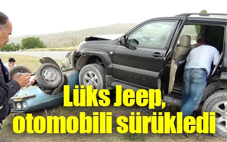 Lüks jeep otomobili ezdi