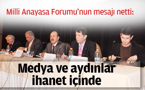 Medya ve aydınlar ihanet içinde