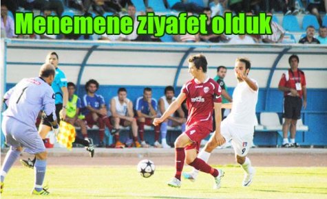 Menemene ziyafet olduk
