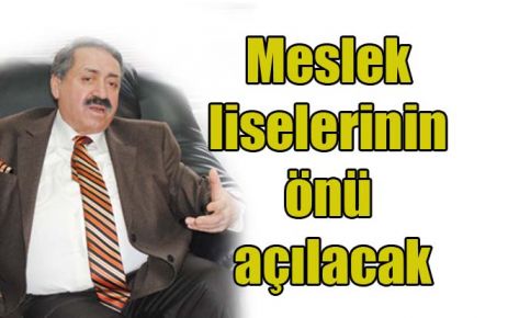 Meslek liselerinin önü açılacak 
