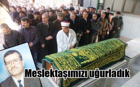 Meslektaşımızı uğurladık
