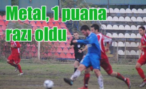Metal, 1 puana razı oldu