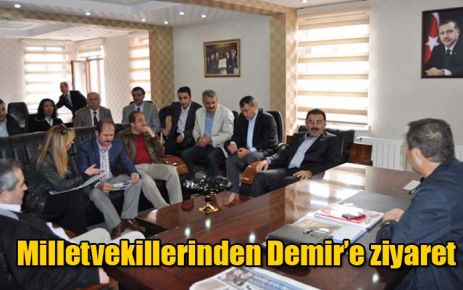 Milletvekillerinden Demir?e ziyaret 
