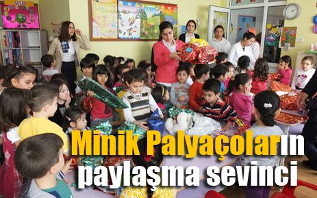 Minik Palyaçoların paylaşma sevinci