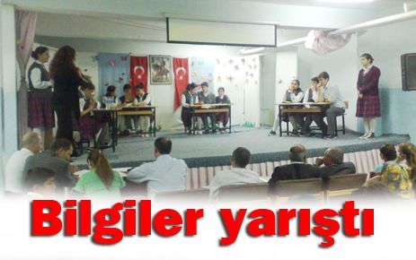 Minikler bilgilerini yarıştırdı