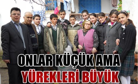 MİNİKLERDEN YARDIM ELİ