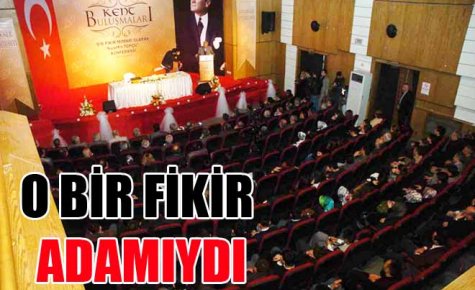 NURETTİN TOPÇU AHLAKÇI BİR FİKİR ADAMIYDI