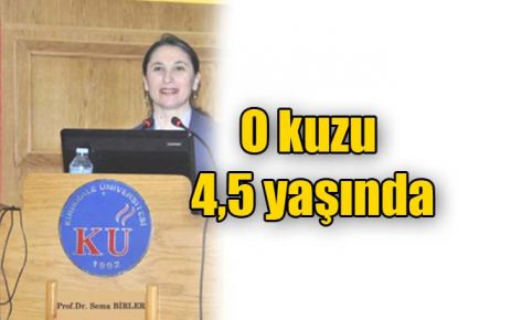 O kuzu 4,5 yaşında