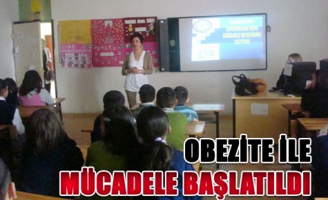OBEZİTE İLE MÜCADELE BAŞLATILDI