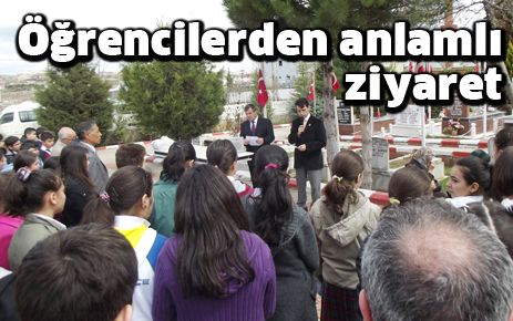 Öğrencilerden anlamlı ziyaret