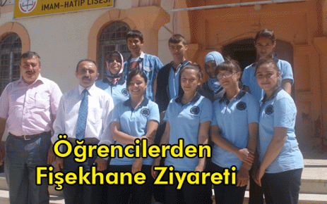 Öğrencilerden Fişekhane Ziyareti